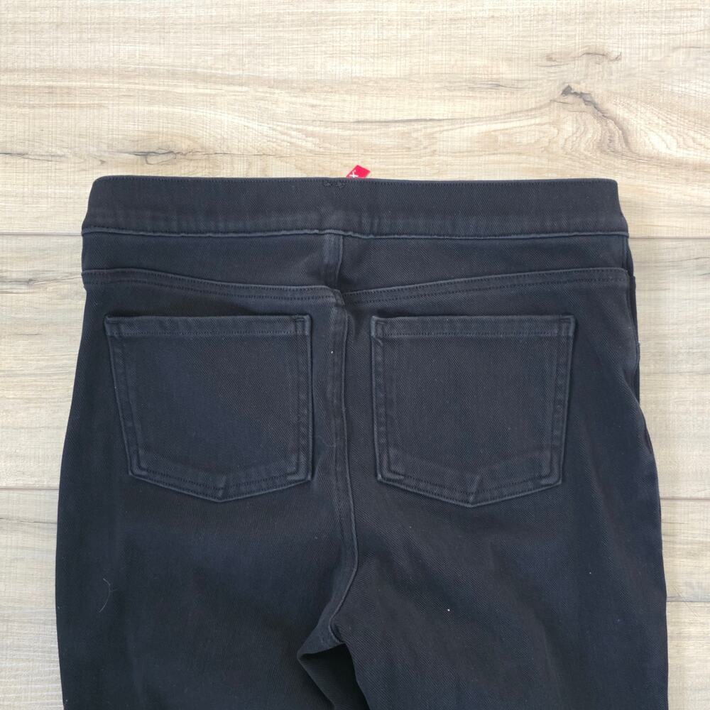 Spanx Ankle Black Ponte Midrise Skinny Leg Jeggings Women Sz M 20018R - Picture 5 of 13
